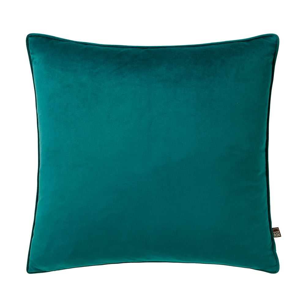 Bellini Velvet Cushion in Sea Mist Blue